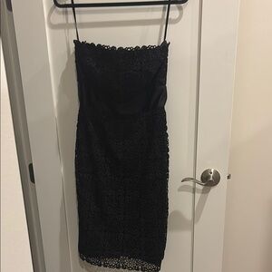 Elegant Black Lace Dress